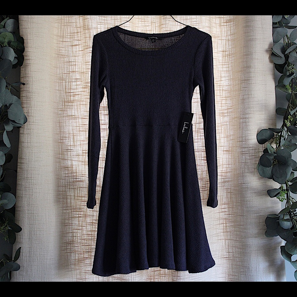 Lulu’s, Long-Sleeve Dress, XS